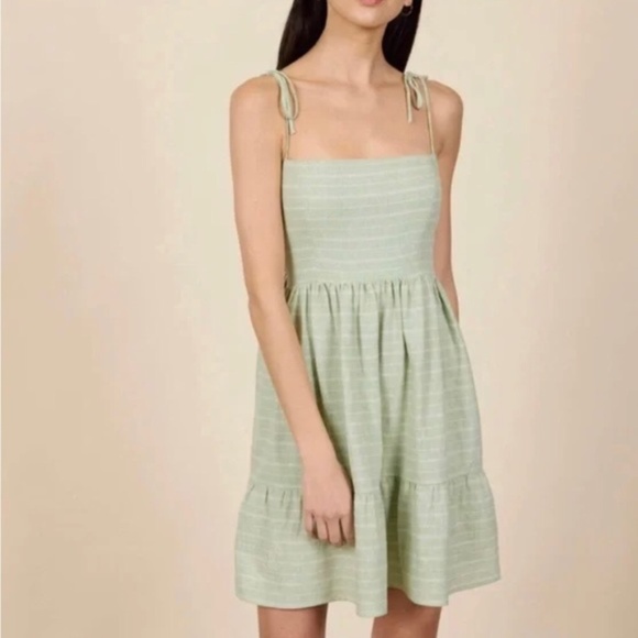 Park & Fifth Irving Mini Dress - M in mint - Picture 1 of 4